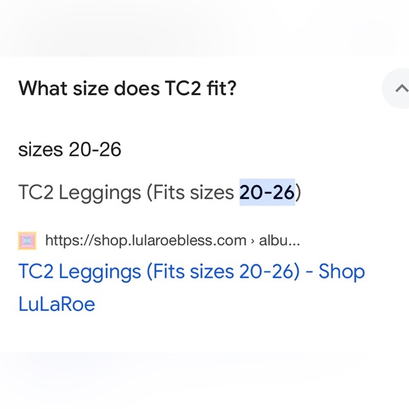 Lularoe tc2 pink cheetah print leggings new in package 20W-26W - Picture 8 of 10